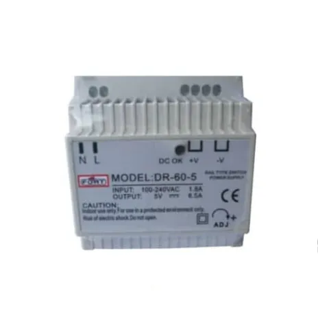 POWER SUPPLY AC TO DC FORT DIN RAIL TYPE DR-60-24 / 24 VDC / 2.5A 1 dr_30_60_5_24